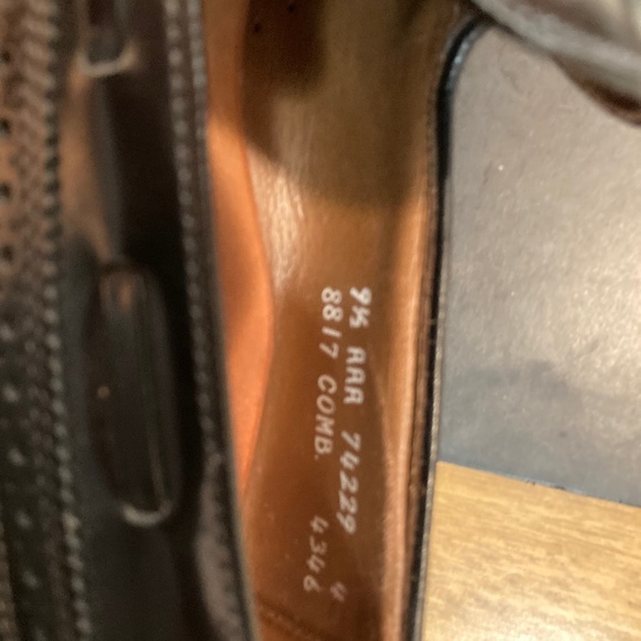 Allen Edmonds Grayson tassel loafers 91/2 AAA main image 5